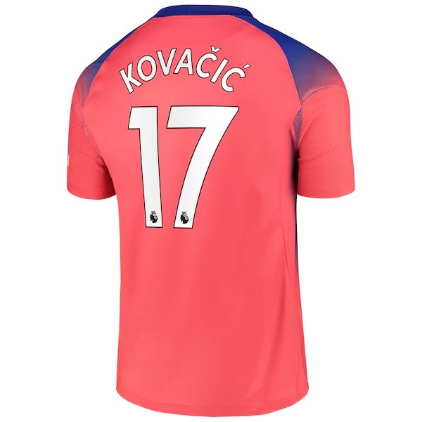 Camiseta Chelsea NO.17 Kovacic Replica Tercera Ropa 2020/21 Naranja